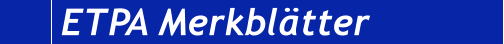 ETPA Merkblätter