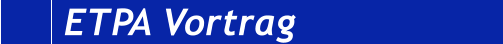 ETPA Vortrag